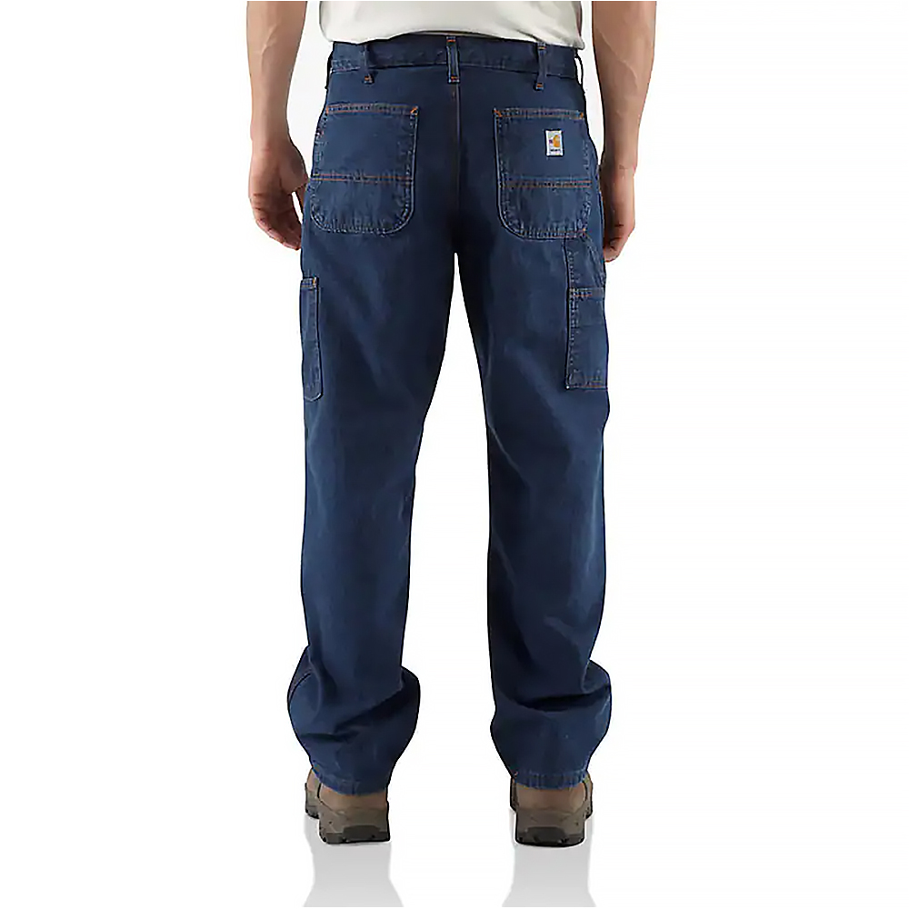 Carhartt Flame-Resistant Signature Denim Dungaree Jeans from Columbia Safety
